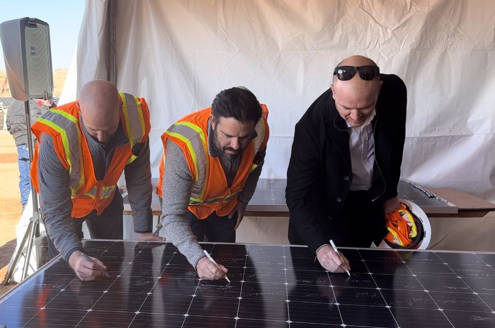Gridworks Celebrates Major Construction Milestone at 200MW PV Project, Escalante Solar in Prewitt, New Mexico
