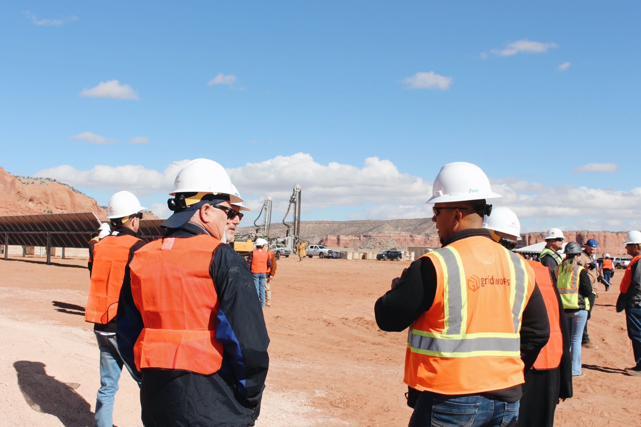 Gridworks Celebrates Major Construction Milestone at 200MW PV Project, Escalante Solar in Prewitt, New Mexico