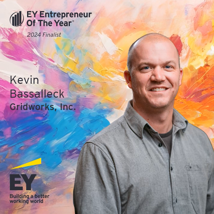 EY Announces Kevin Bassalleck of Gridworks as an Entrepreneur Of The Year® 2024 Pacific Southwest Award Finalist