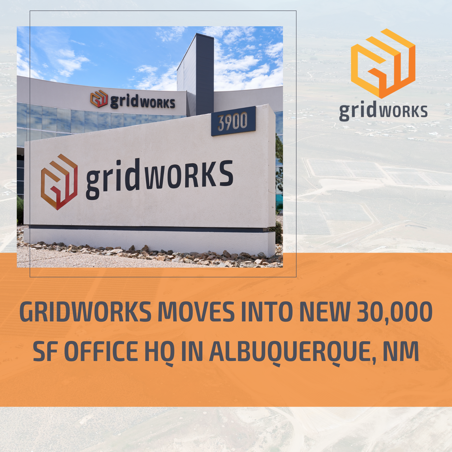 Gridworks Moves To New Office Headquarters Located In The Jefferson Corridor Of Albuquerque, New Mexico